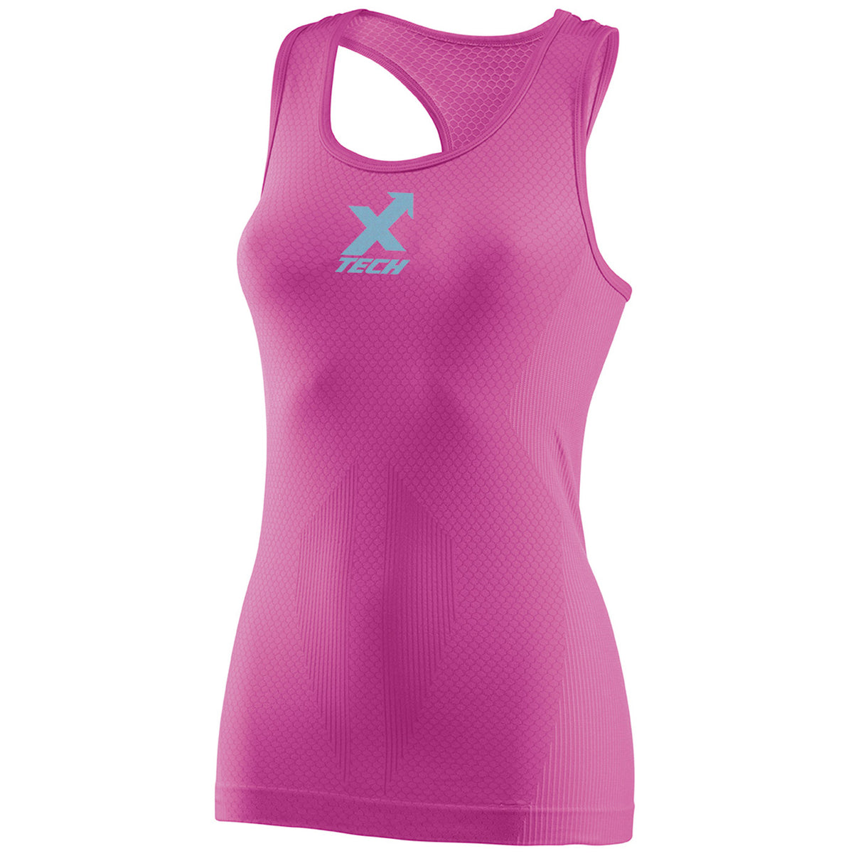 Maglia intima donna senza maniche Xtech Sport XT301 - Fucsia - D