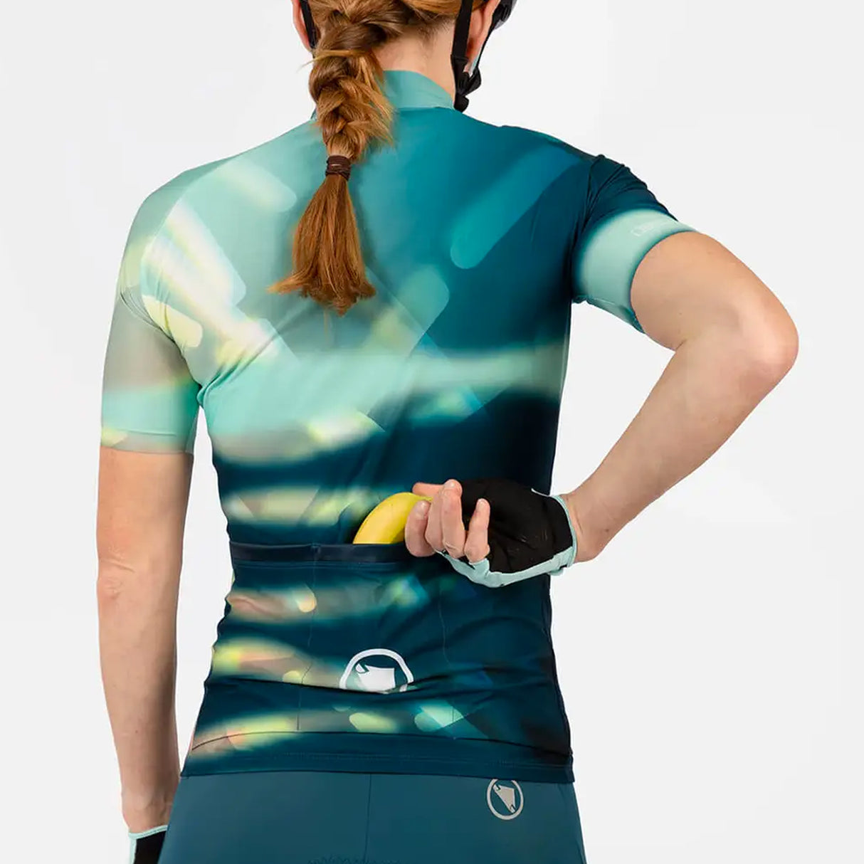 Maglia donna Endura Virtual Texture - Blu - D
