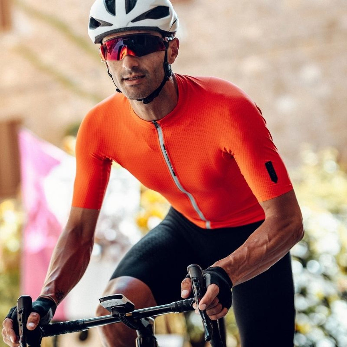 Maglia Q36.5 L1 Pinstripe X - Rosso - F