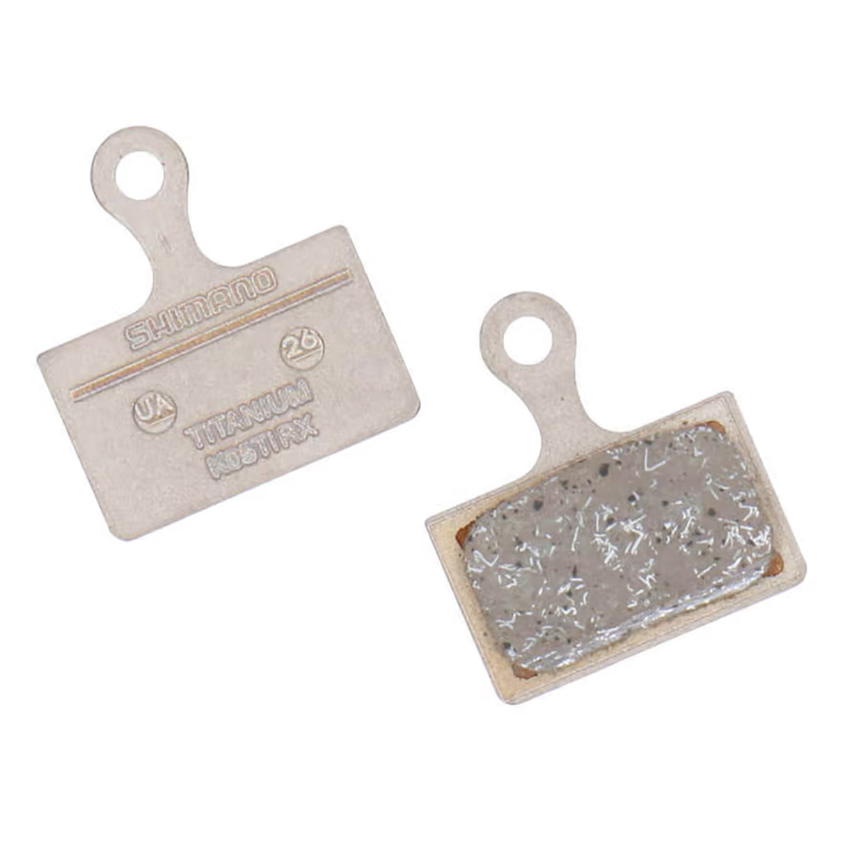 Pastiglie freno Shimano disco K05Ti-RX Resin - A