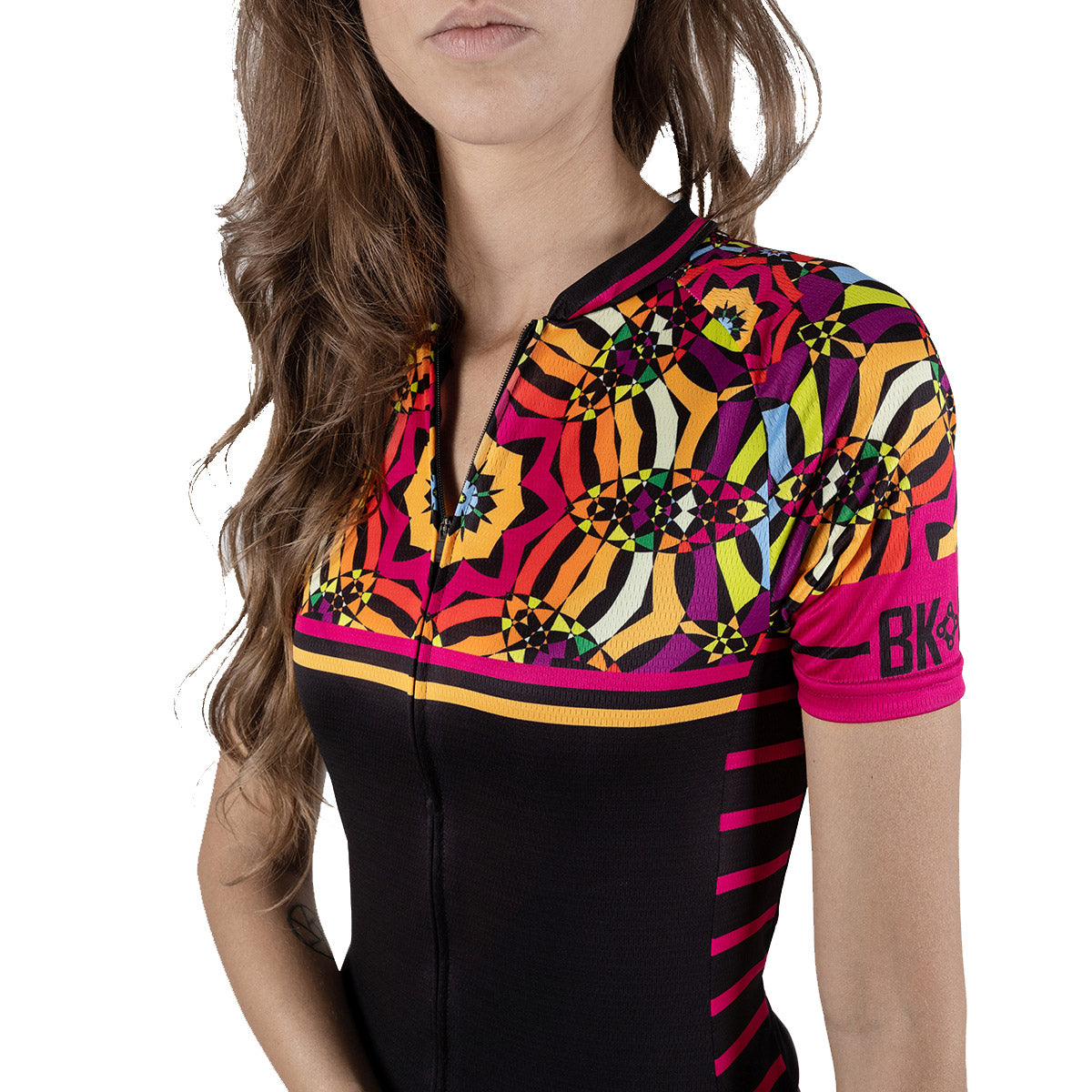 Maglia donna Bike Inside Kaleido - Multicolore