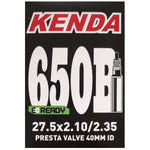 Camara de aire Kenda 27.5x2.10/2.35 - Valvula Presta 40mm