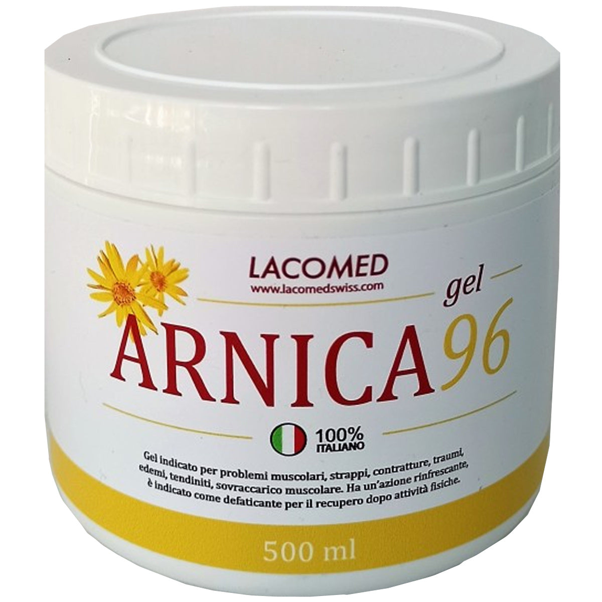Gel Arnica 96 Lacomed - 500ml - F
