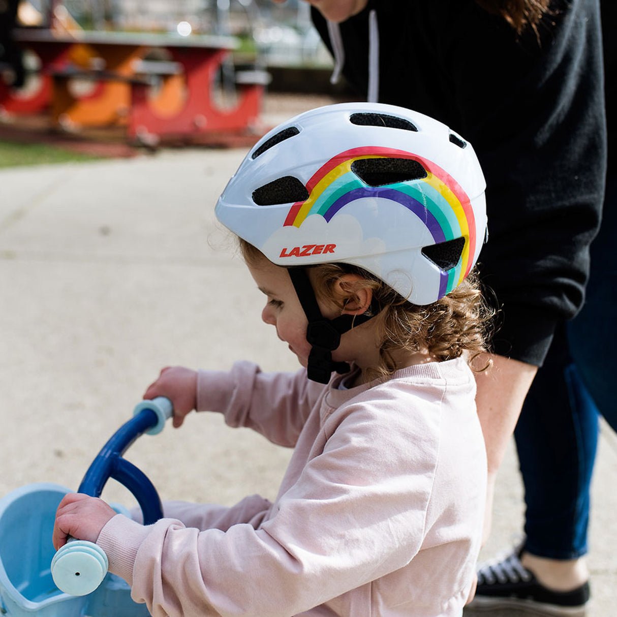 Casco bambino Lazer Pnut KinetiCore - Rainbow - I