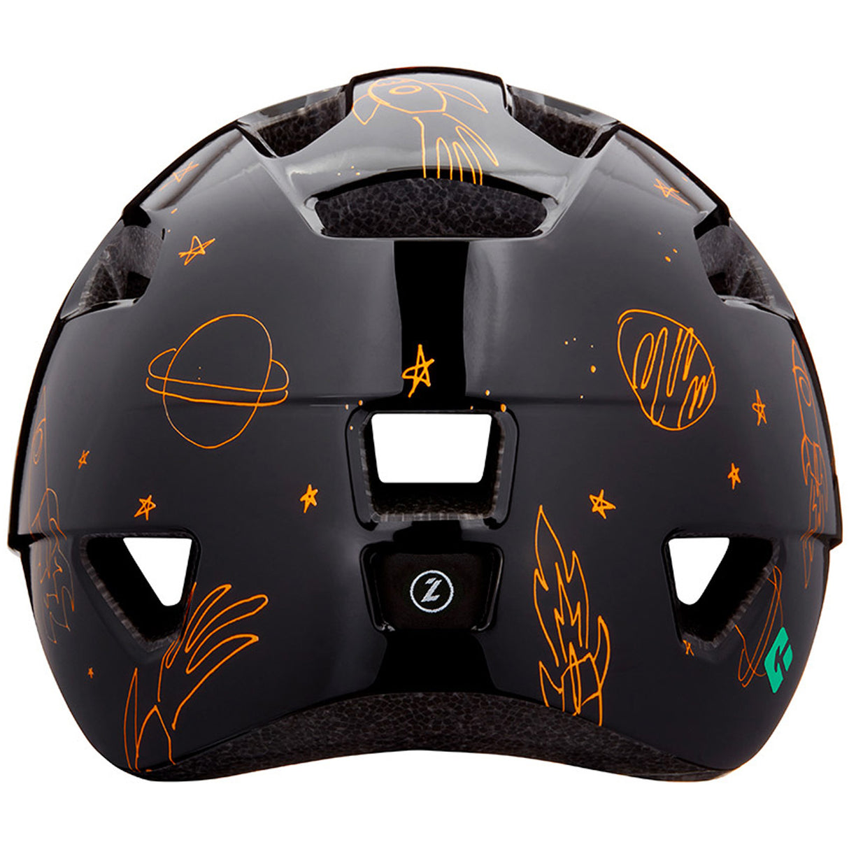 Casco bambino Lazer Pnut KinetiCore - Flying Rocket - M