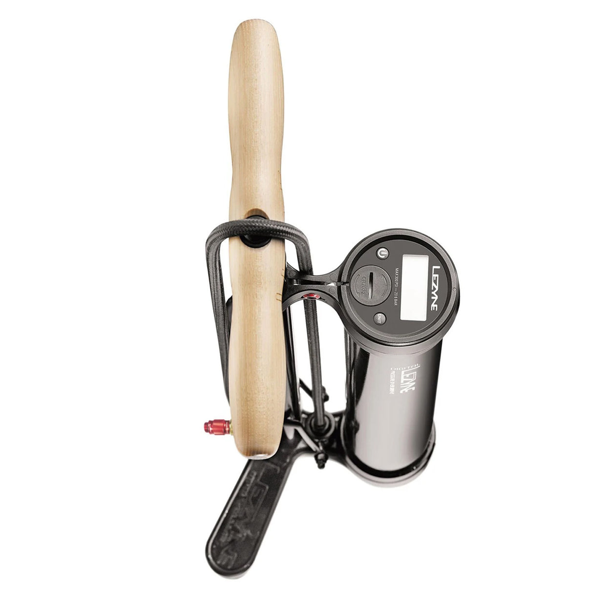 Pompa Aria da terra Lezyne Digital Pressure Overdrive - Nero - G