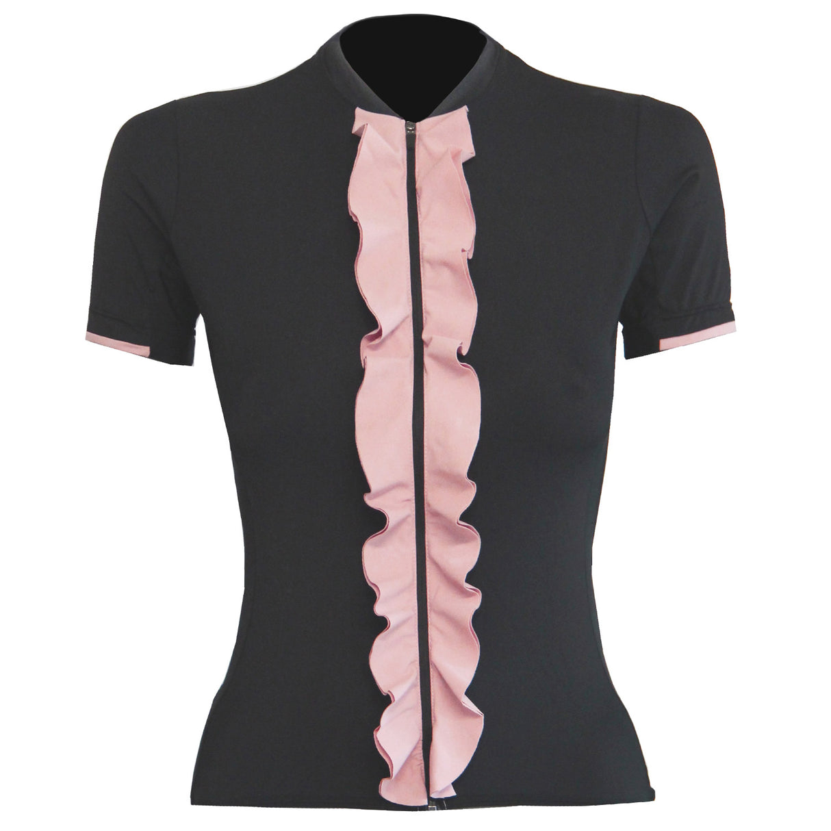 Maglia donna Lago Magic - Nero rosa