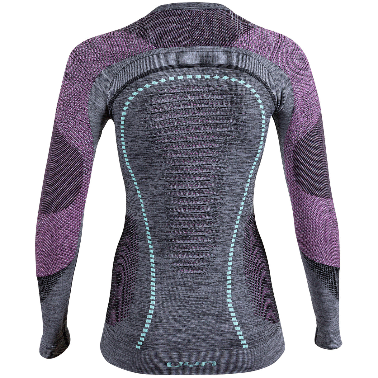 Maglia intima maniche lunghe donna UYN Ambityon - Grigio azzurro - Q