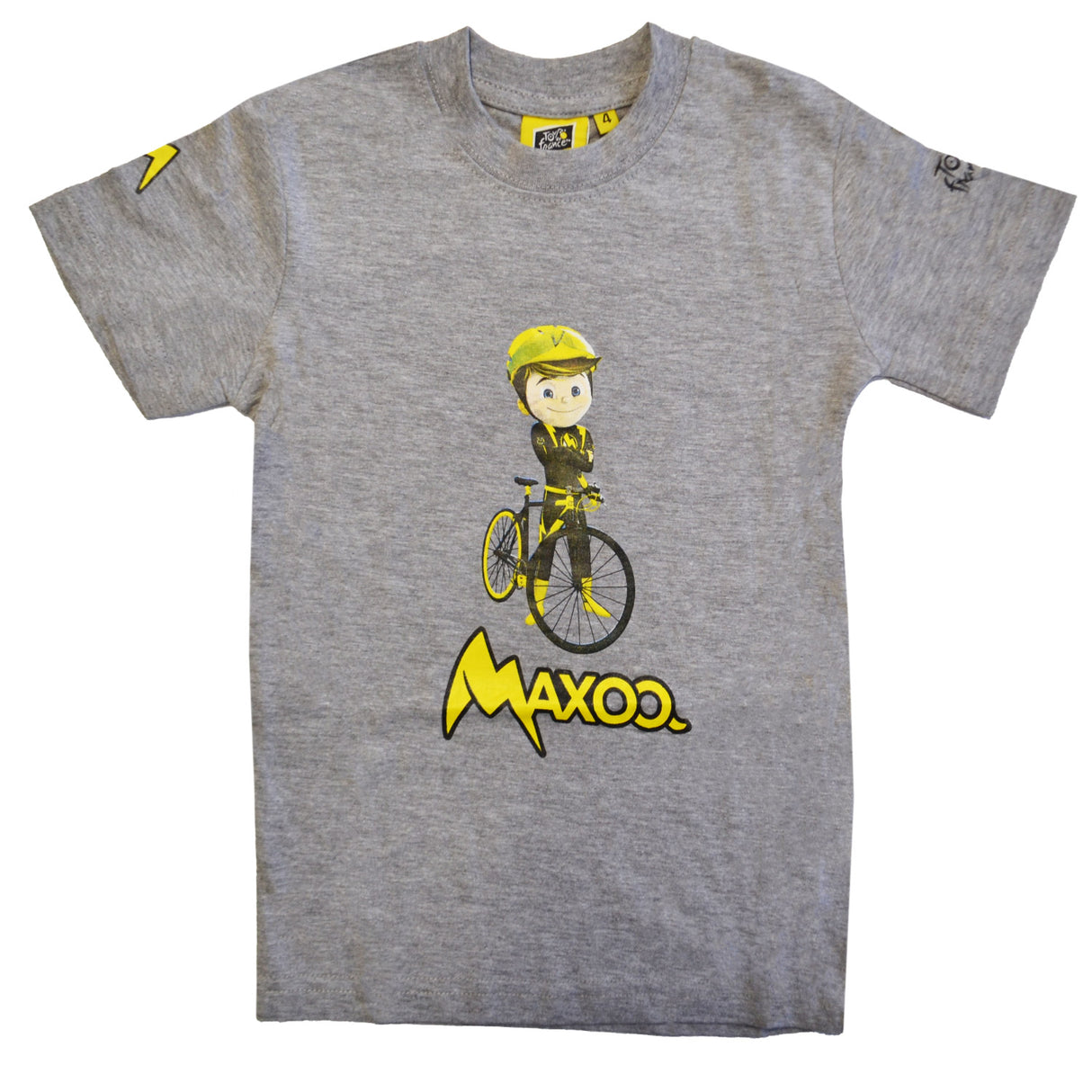 T-Shirt bambino Fan du Tour Maxoo - Grigio - P