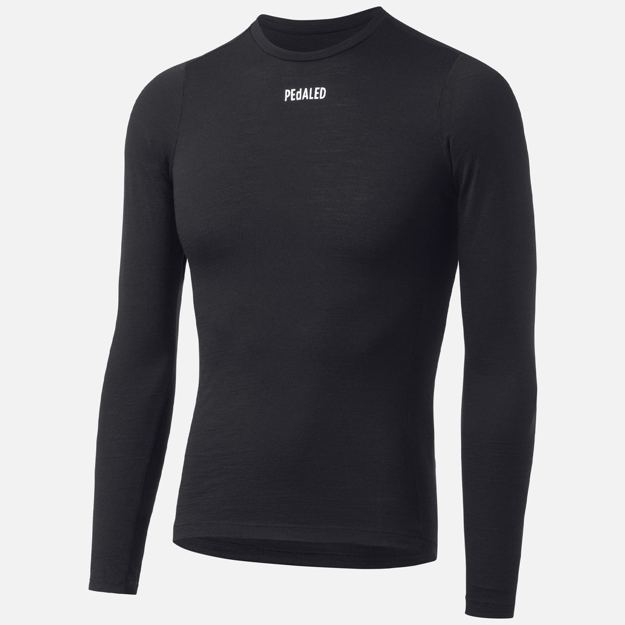 Maglia intima manica lunga Pedaled Essential Merino - Nero - G