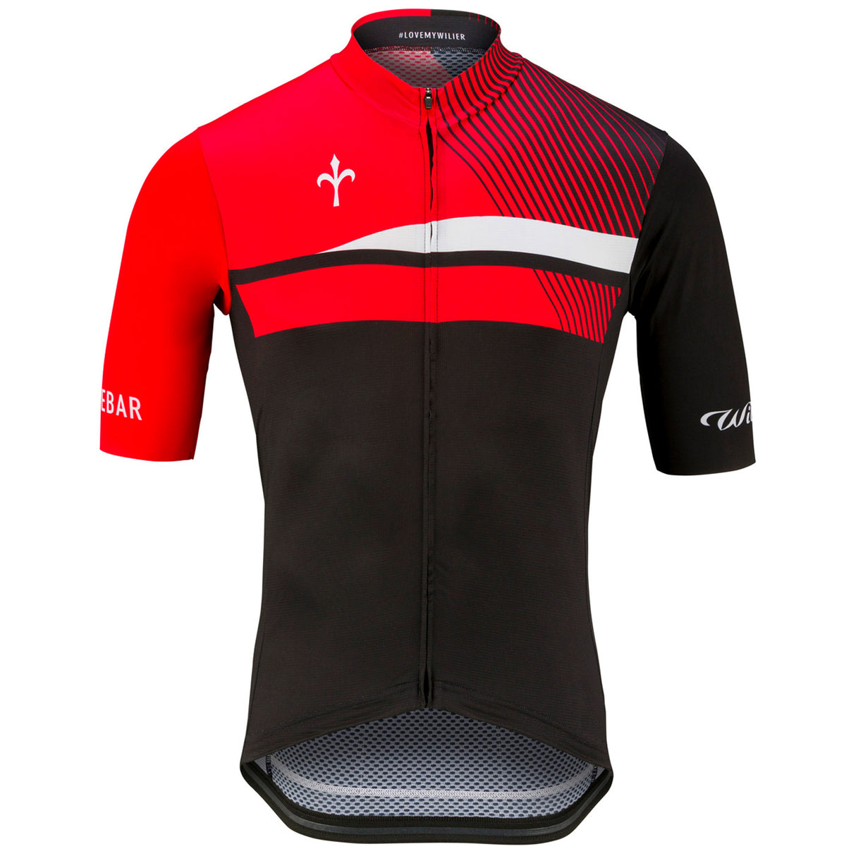 Maglia Wilier Rigo - Nero rosso - A