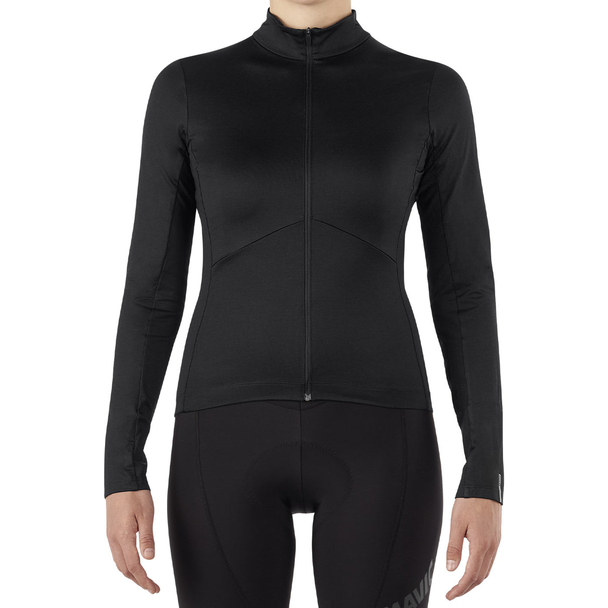 Maglia maniche lunghe donna Mavic Sequence Thermo - Nero - B
