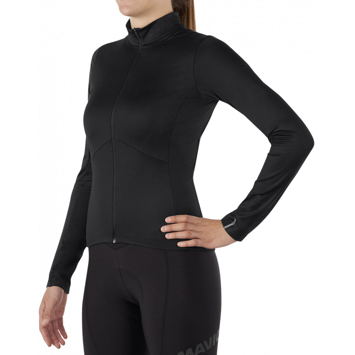Maglia maniche lunghe donna Mavic Sequence Thermo - Nero - D