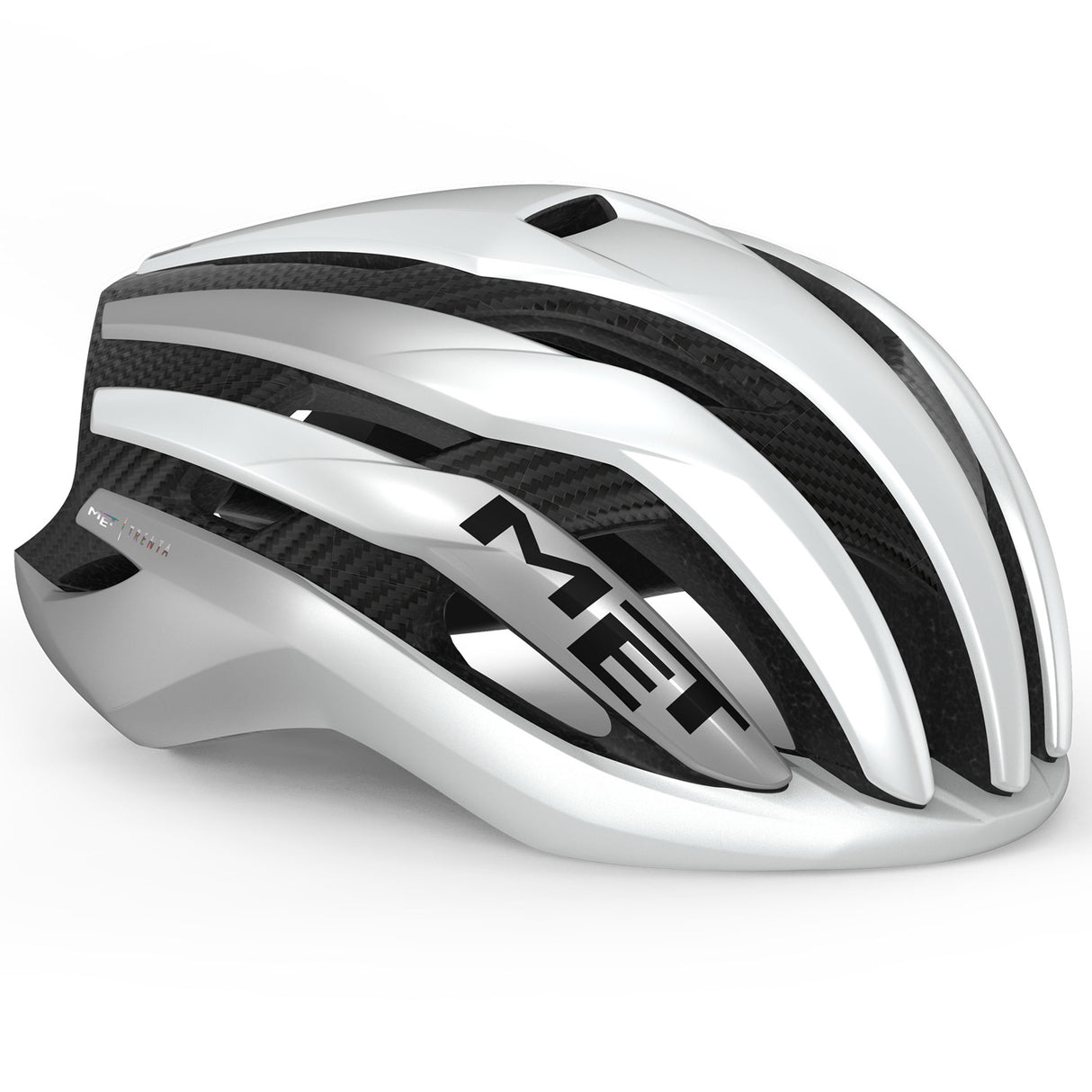 Casco Met Trenta 3K Carbon Mips - Bianco - G