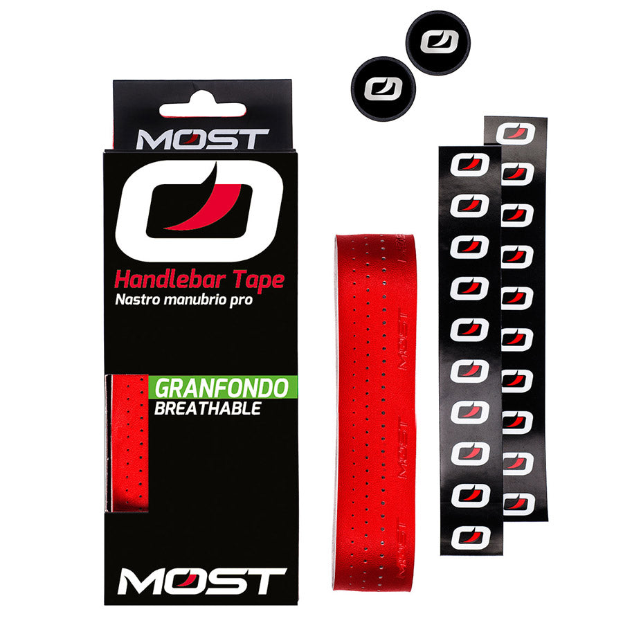Nastro Manubrio MOST Granfondo Breathable - Rosso