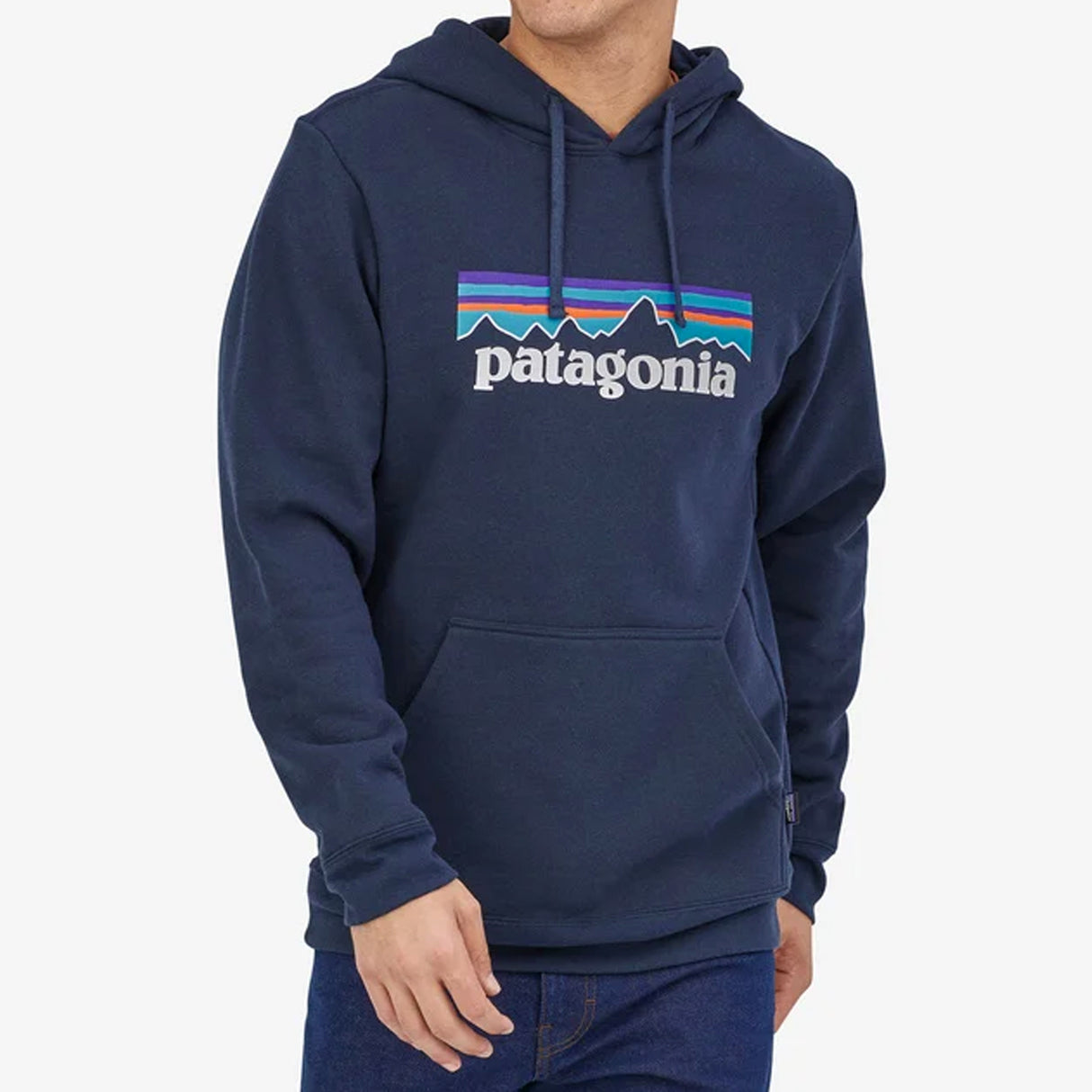 Felpa Patagonia P-6 Logo Uprisal Hoody - Blu - E