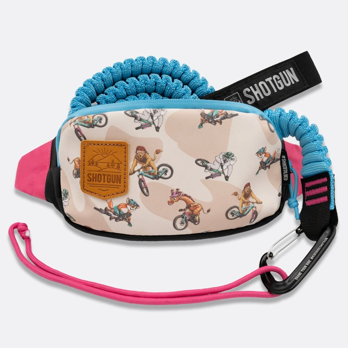 Shotgun Bike Tow Rope + Child Hip Pack Combo - O