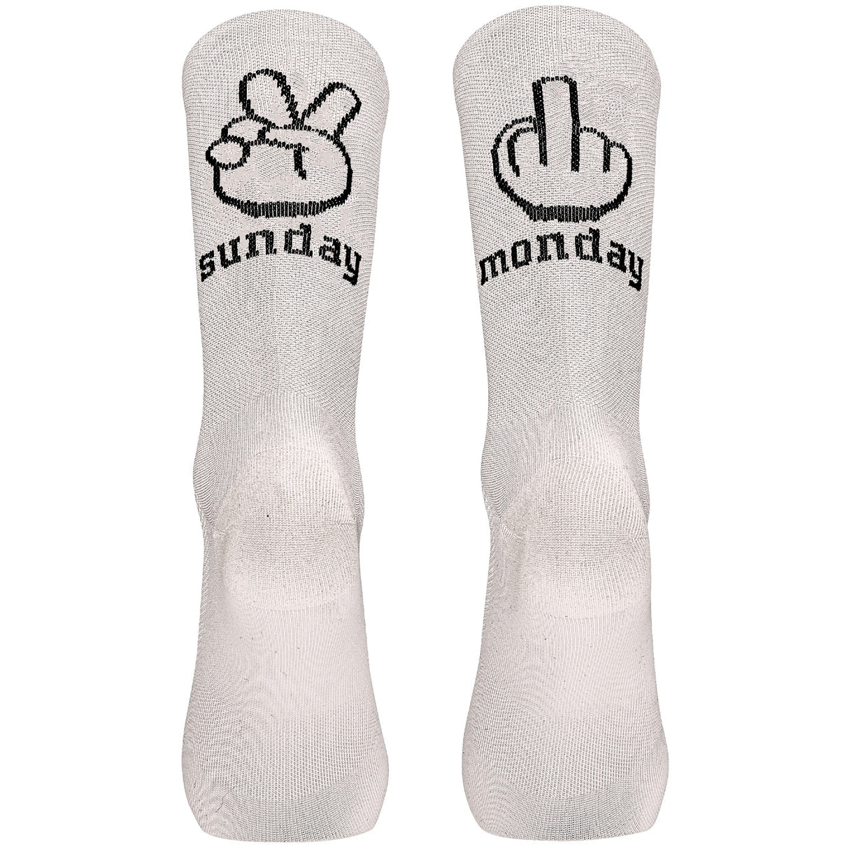 Calze Northwave Sunday Monday - Bianco nero - C