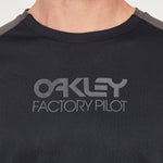 Maglia maniche lunghe Oakley Factory Pilot Mtb 2 - Nero grigio