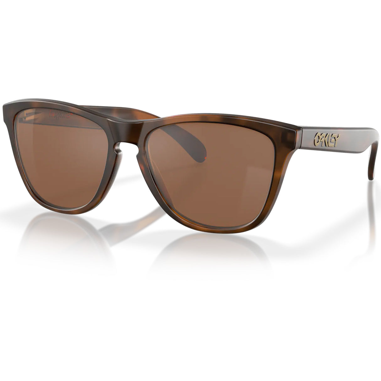 Occhiali Oakley Frogskins - Matte Brown Tortoise Prizm Tungsten - P