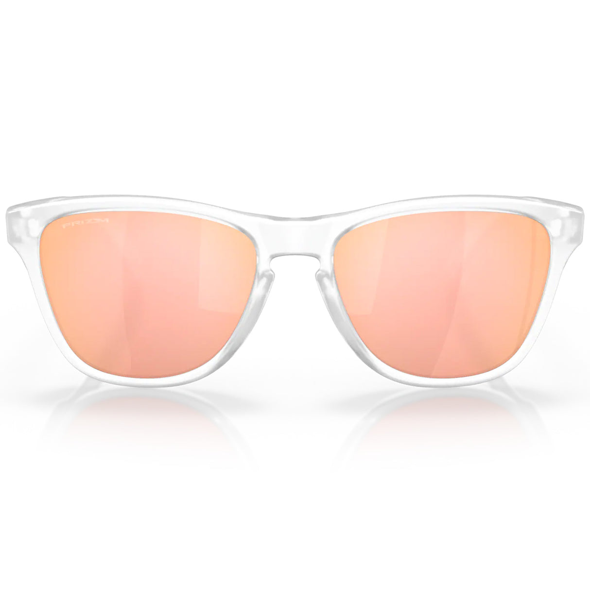 Occhiali Oakley Frogskins XS - Matte Clear Prizm Rose Gold - A