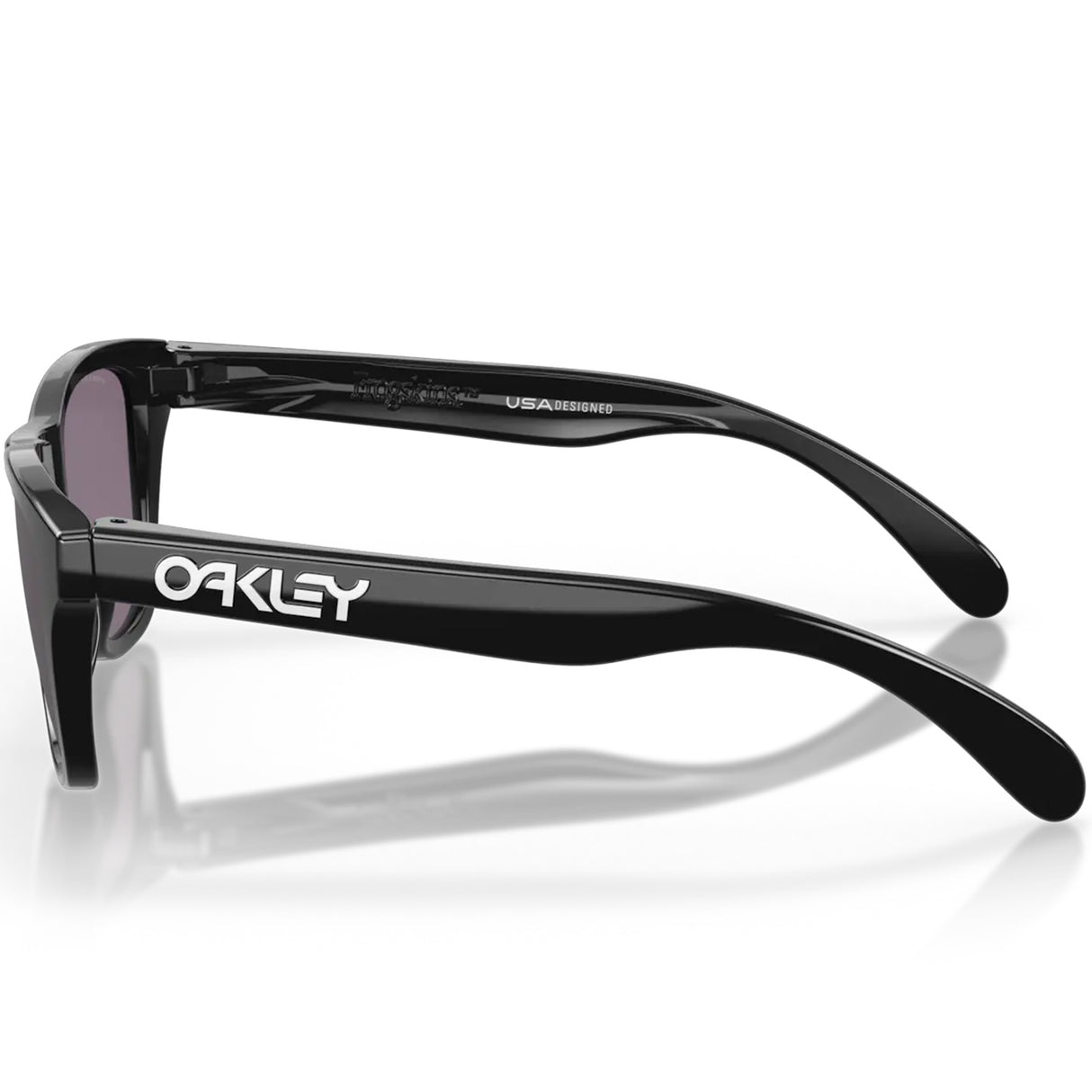 Occhiali Oakley Frogskins XXS - Polished Black Prizm Grey - L