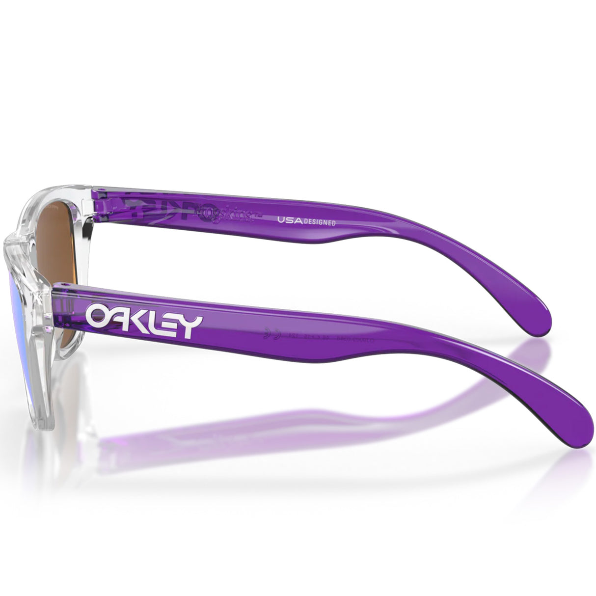 Occhiali Oakley Frogskins XXS - Clear Prizm Violet - B