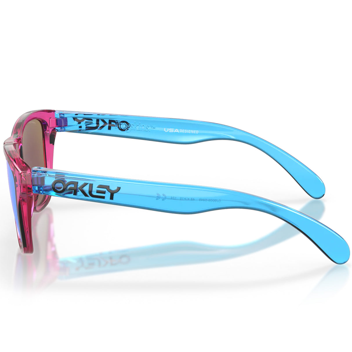 Occhiali Oakley Frogskins XXS - Acid Pink Prizm Sapphire - A