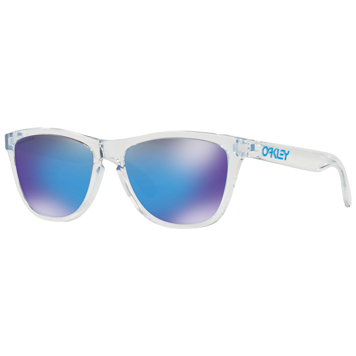 Occhiali Oakley Frogskins - Crystal clear Prizm sapphire iridium