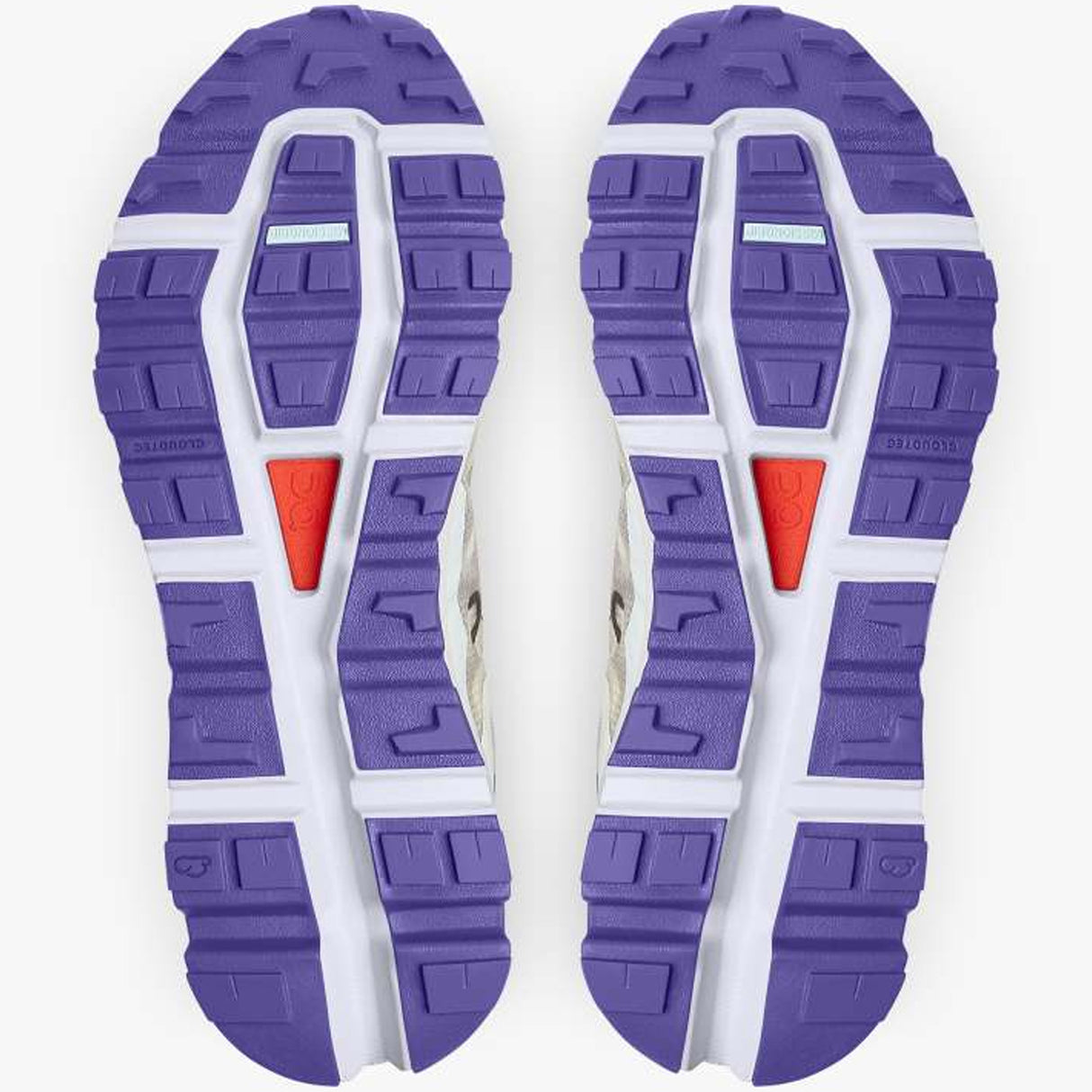 Scarpe donna On Cloudvista - Bianco viola - A