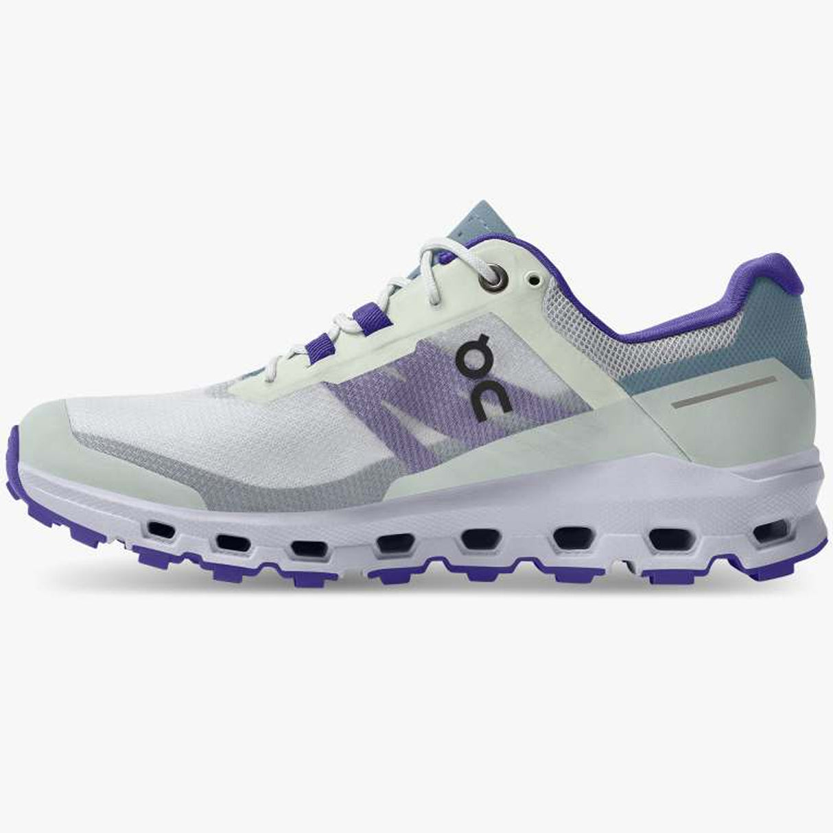 Scarpe donna On Cloudvista - Bianco viola - B