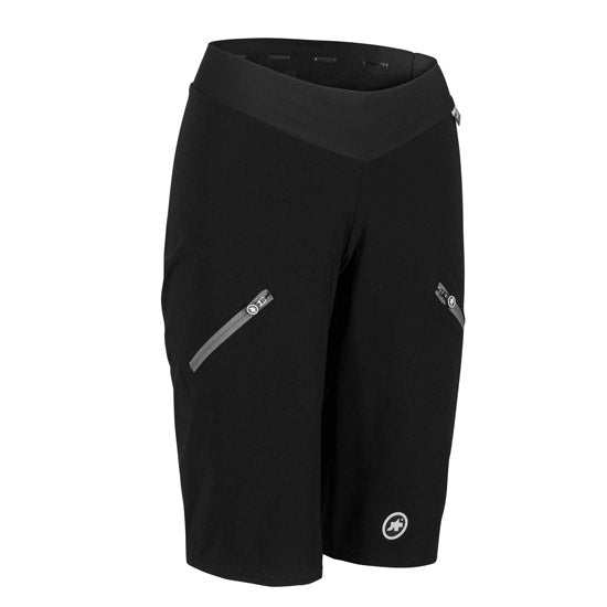 Pantaloncini donna Assos Trail Cargo - Nero