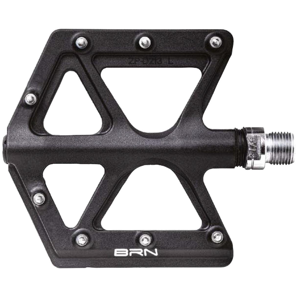 Pedali BRN Composite Kite - Nero silver - F