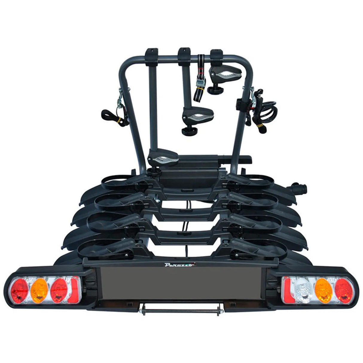 Portabici Peruzzo Pure Instinct per 4 biciclette per gancio traino - G