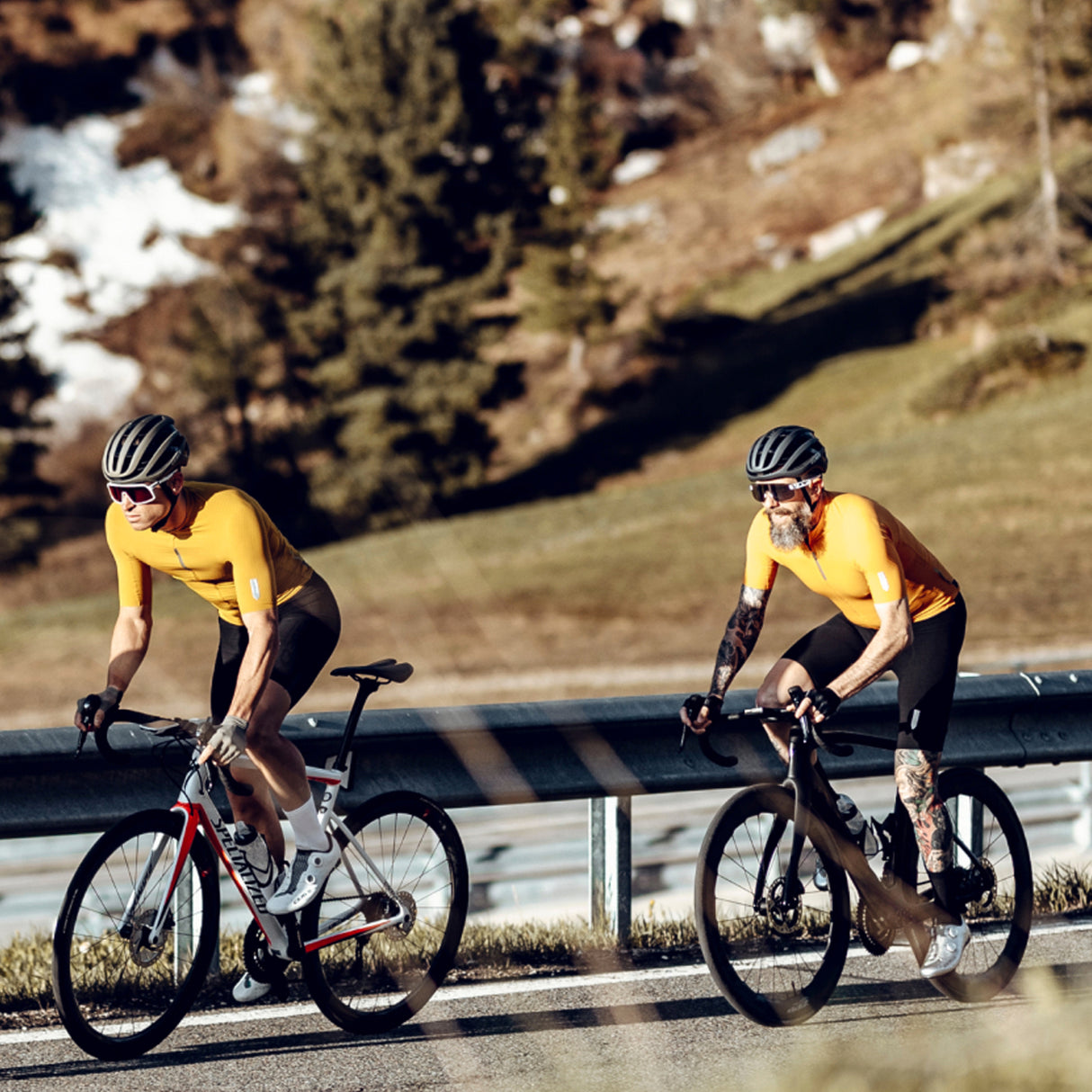 Maglia Q36.5 Pinstripe Pro - Arancio - G