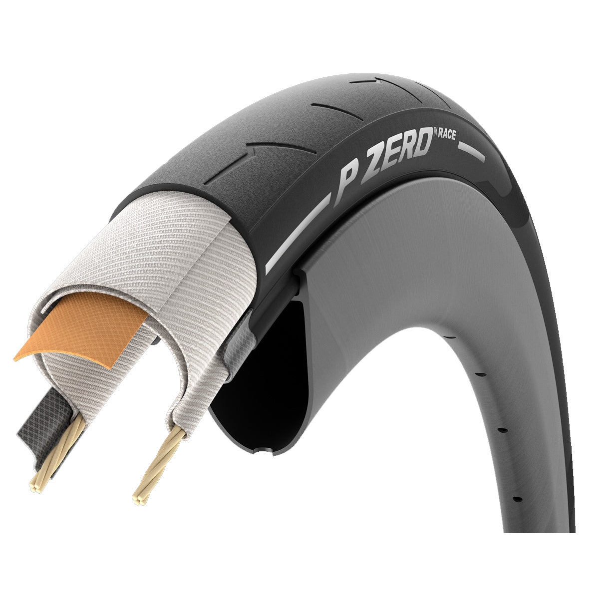 Copertoncino Pirelli P Zero Race 700x28 - Nero