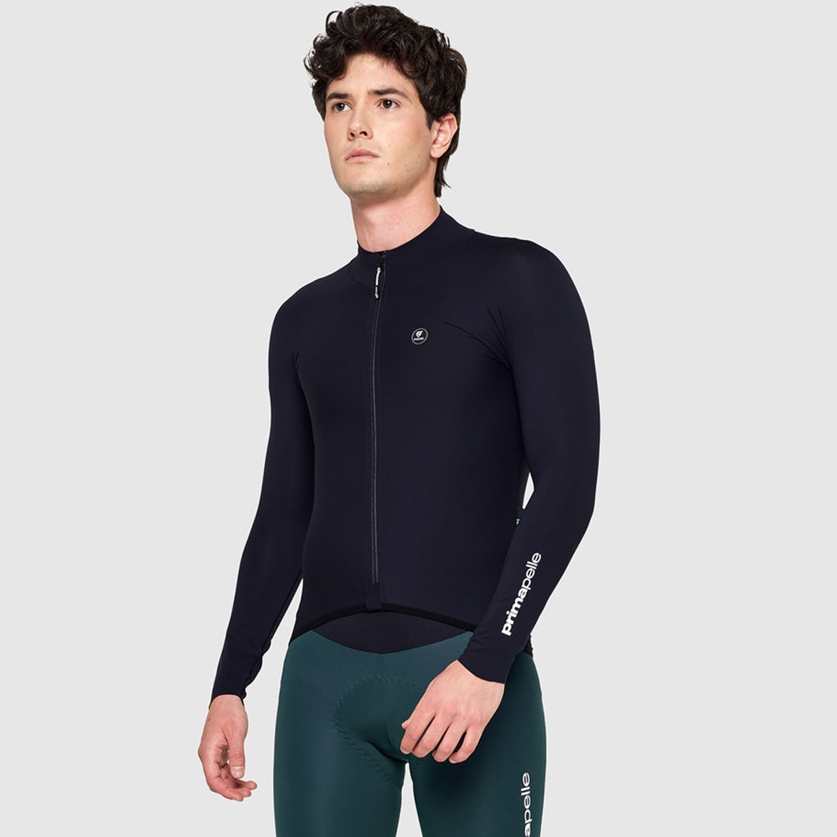 Maglia maniche lunghe Pissei Primapelle - Blu scuro - L