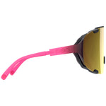 Occhiali Poc Devour - Fluorescent Pink Uranium Black Gold Mirror