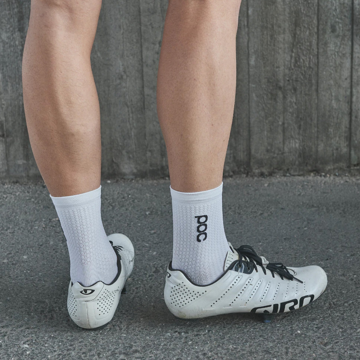 Calze Poc Flair Mid - Bianco arancio - B