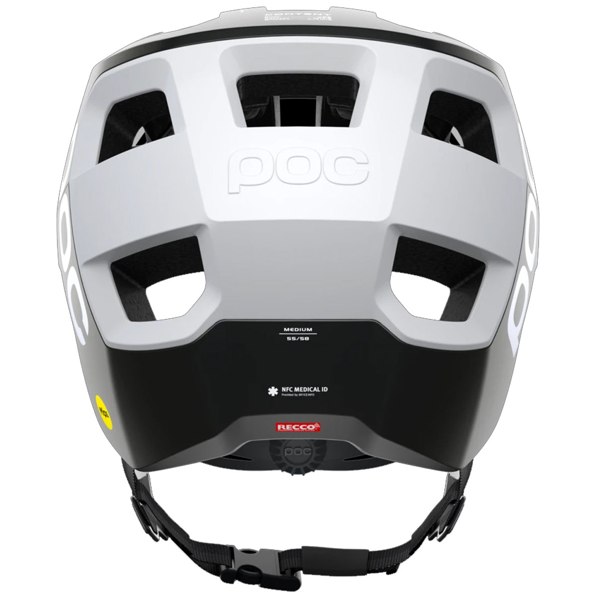 Casco Poc Kortal Race MIPS - Nero bianco