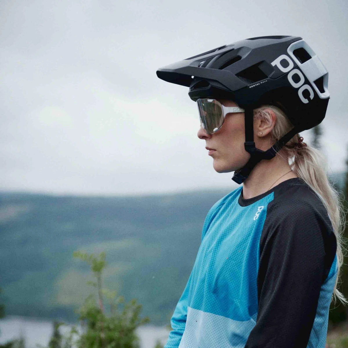 Casco Poc Kortal Race MIPS - Nero bianco