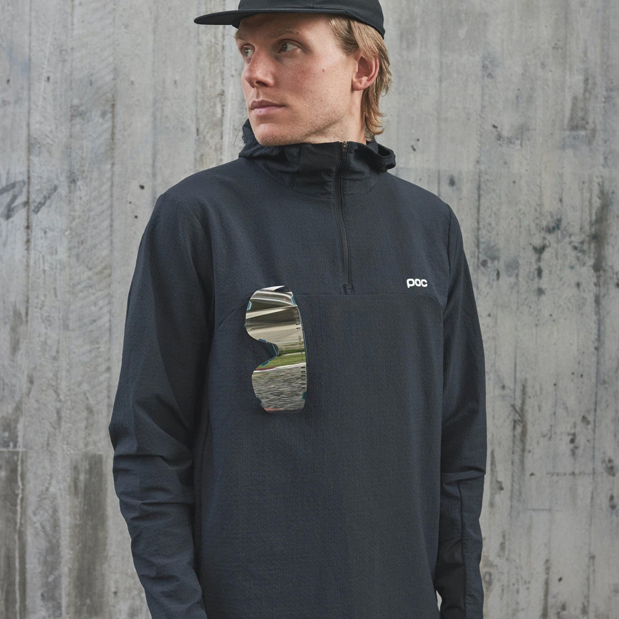 Felpa Poc Mantle Thermo Hoodie - Nero - A