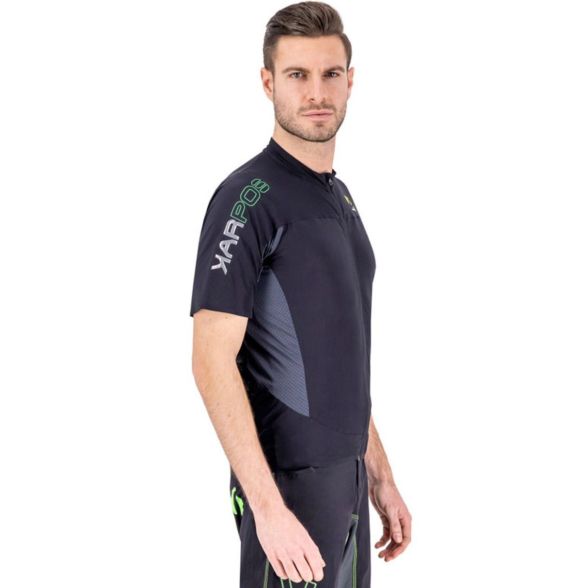 Maglia Karpos Pralongia - Nero grigio