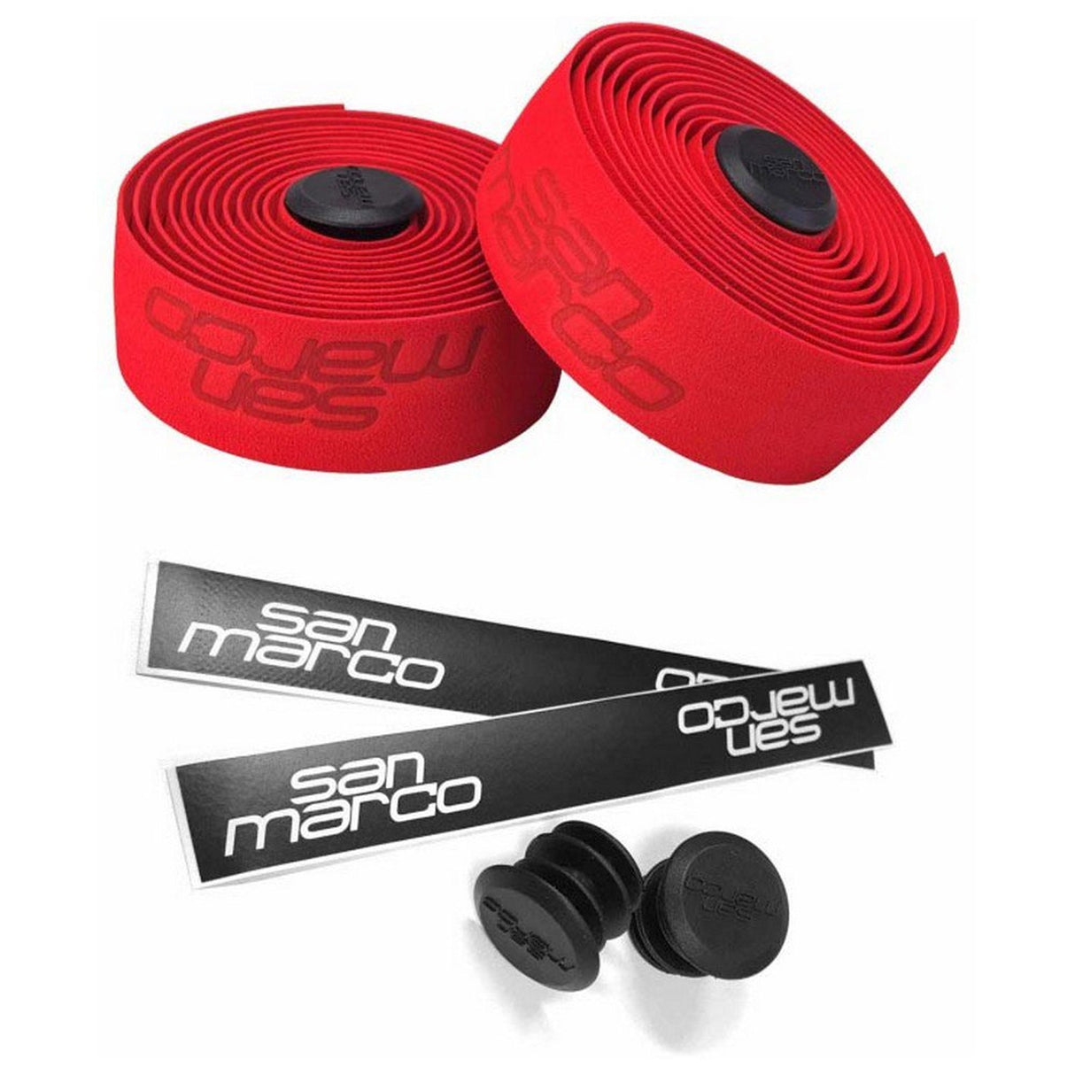 Nastro Manubrio San Marco Presa Corsa Dynamic - Rosso - P