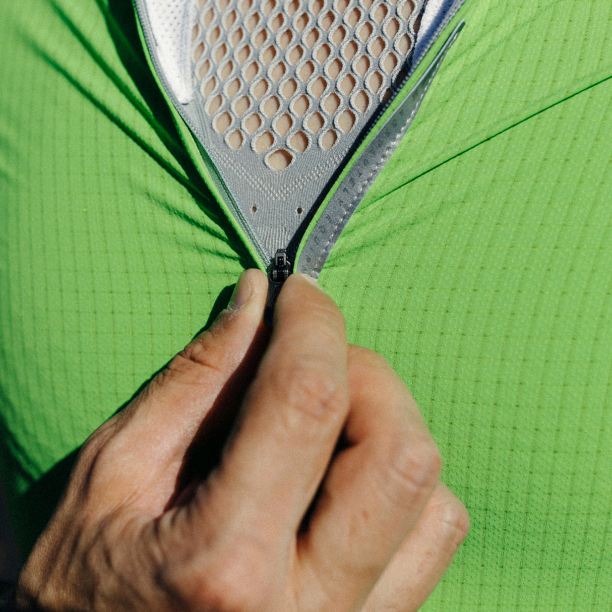 Maglia Q36.5 Pinstripe Pro - Verde - O