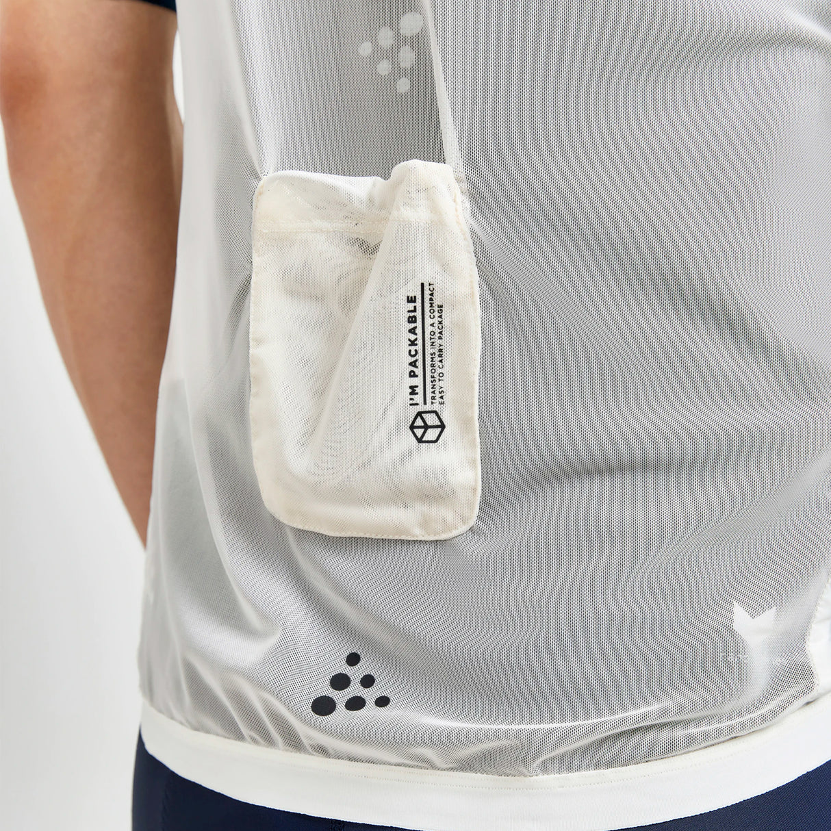 Gilet Craft Pro Nano Wind - Bianco - P