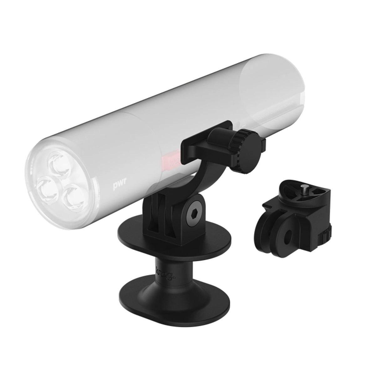 Supporto Knog PWR casco e GoPro - L