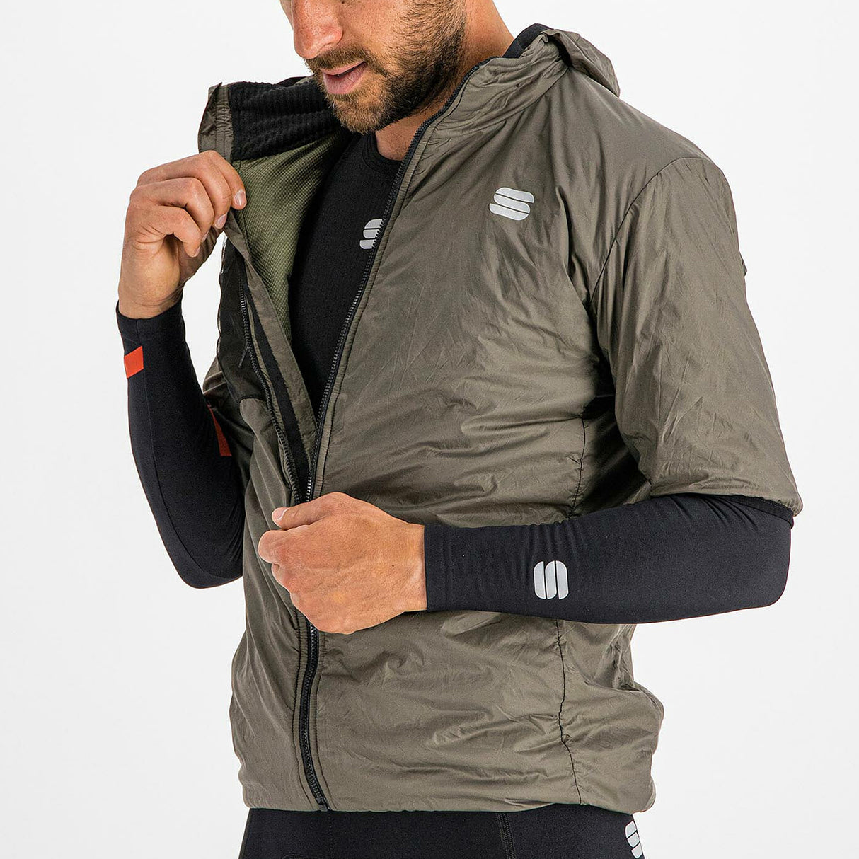 Maglia Sportful Supergiara Puffy - Verde - D