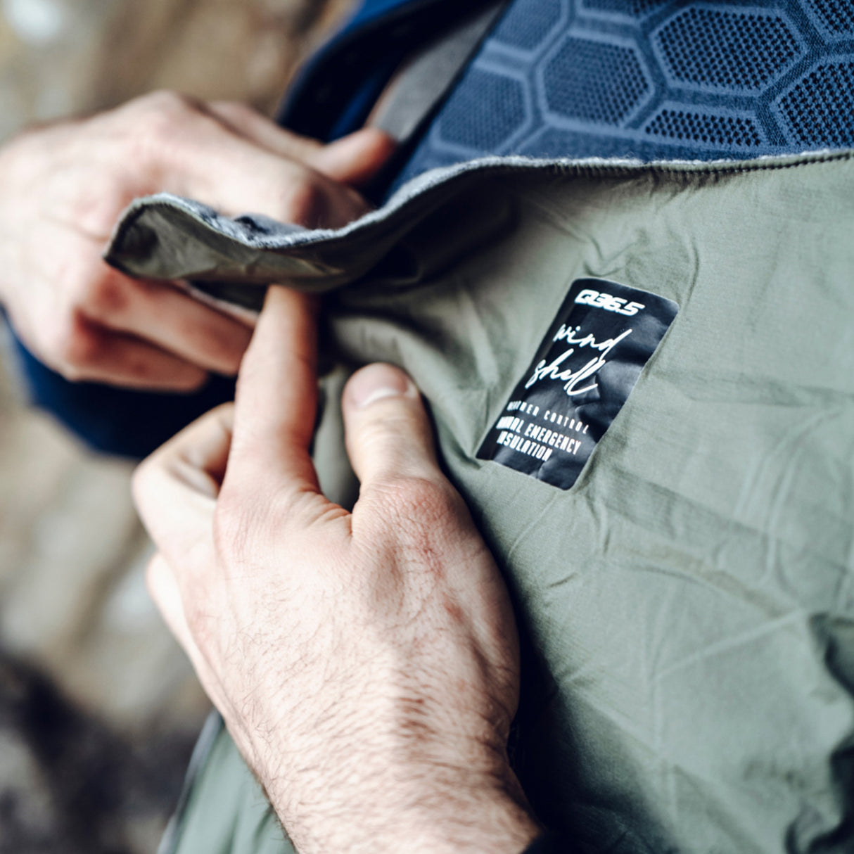 Wind Shell Q36.5 - Verde - E