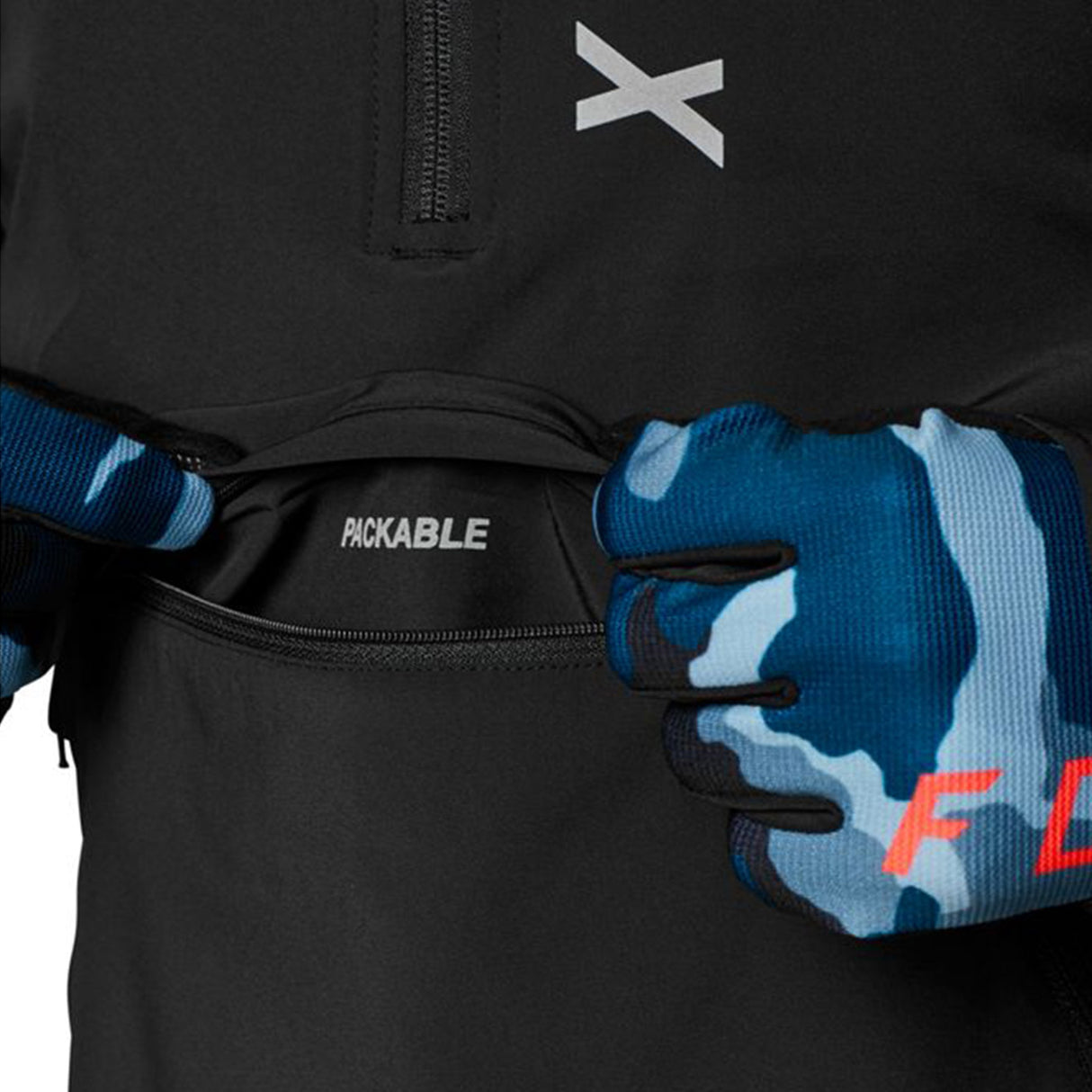 Maglia maniche lunghe Fox Ranger Wind - Nero - F